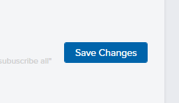 save changes